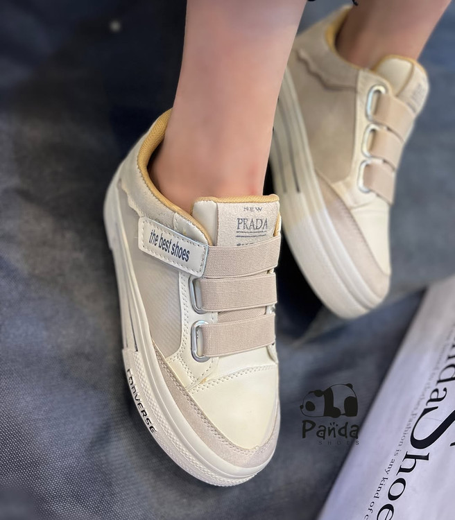 کفش زنانه چسبی طرح کانورس CONVRES SHOES