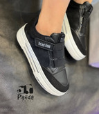 کفش زنانه چسبی طرح کانورس CONVRES SHOES