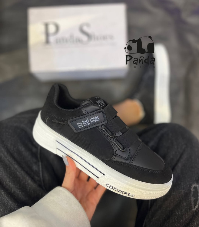کفش زنانه چسبی طرح کانورس CONVRES SHOES