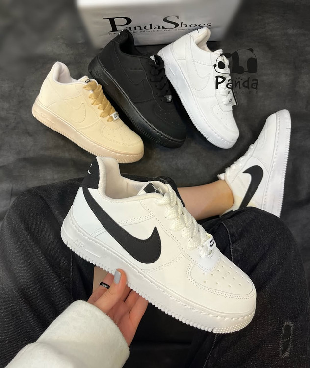 کفش زنانه ایرفورس دوردوخت کیفیت اصلی AIRFORCE NIKE WOMEN