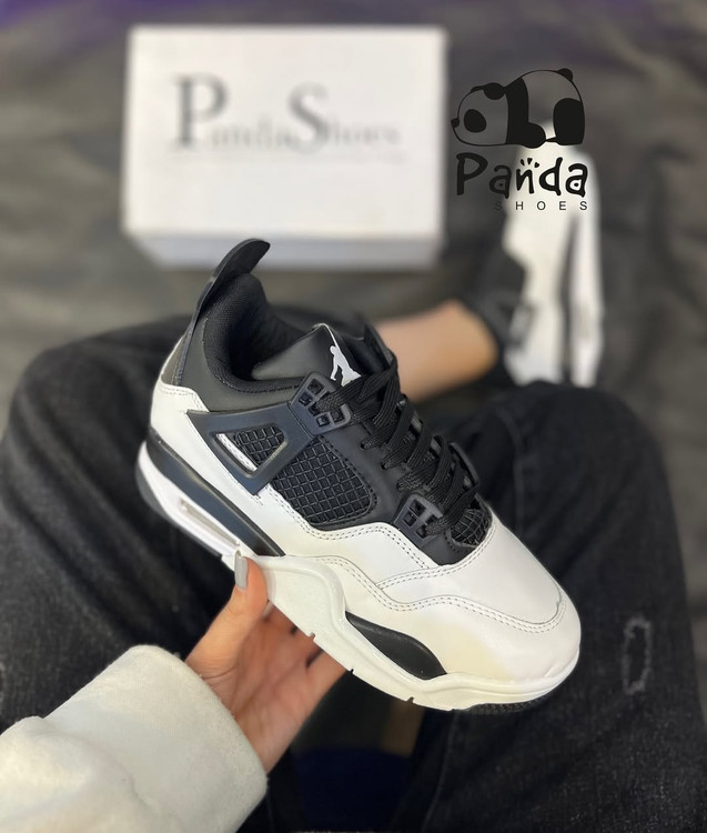 کفش زنانه جردن 4 کف دوخت کیفیت اصلی زیره پی یو NIKE JORDAN4 WOMEN