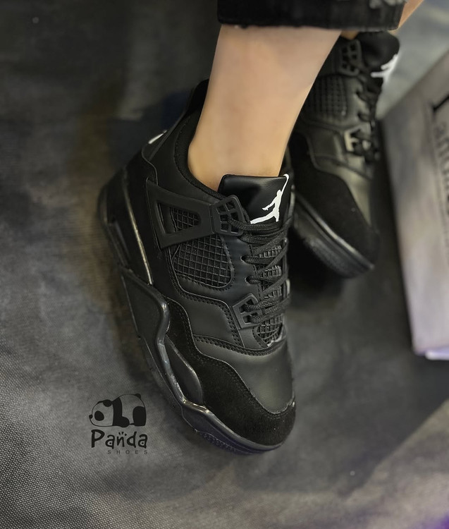 کفش زنانه جردن 4 کف دوخت کیفیت اصلی زیره پی یو NIKE JORDAN4 WOMEN