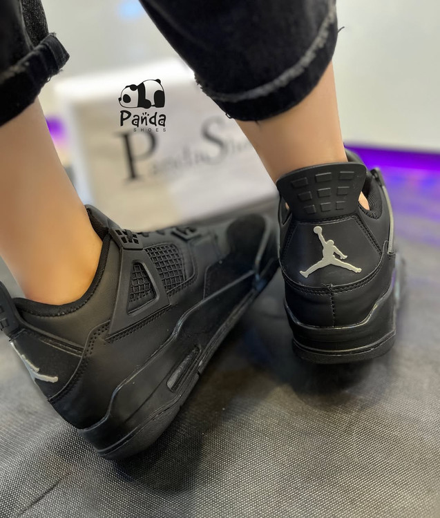 کفش زنانه جردن 4 کف دوخت کیفیت اصلی زیره پی یو NIKE JORDAN4 WOMENC