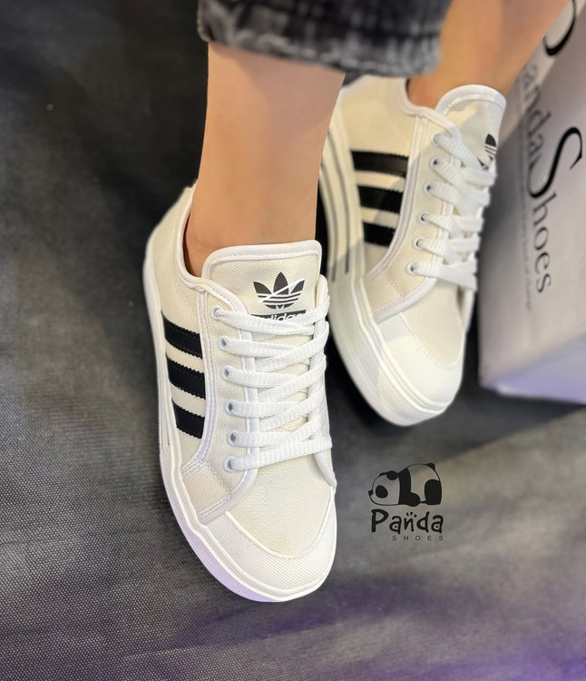 کفش زنانه ونس ادیداس کف دوخت زیره پی یو adidas shoes