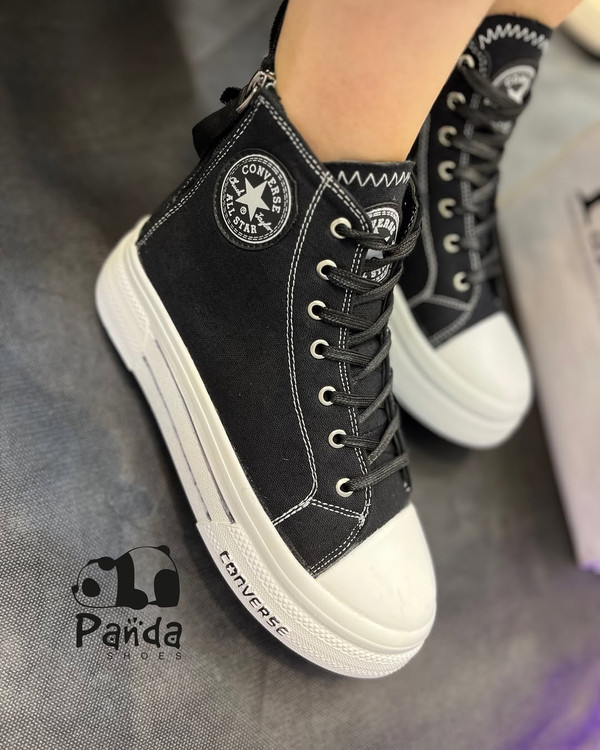 کفش زنانه آل استار ساقدار کیفیت اصلی ALLSTAR WOMEN