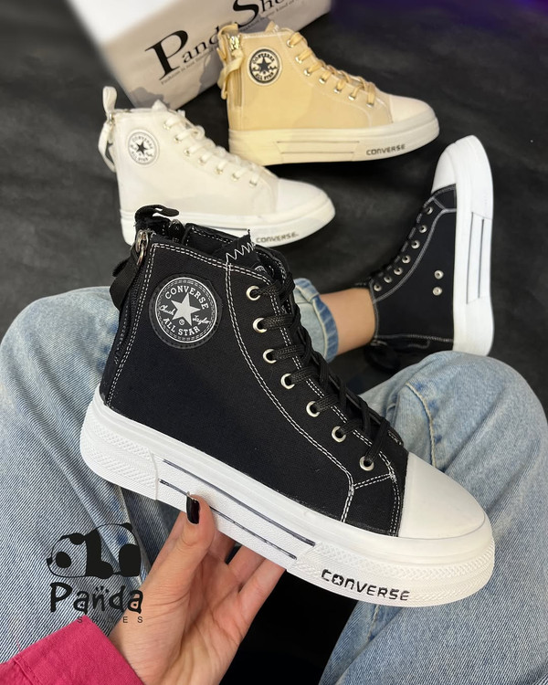 کفش زنانه آل استار ساقدار کیفیت اصلی ALLSTAR WOMEN