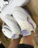 کفش زنانه نگینی رویه چرم زیره پی یو adidas women