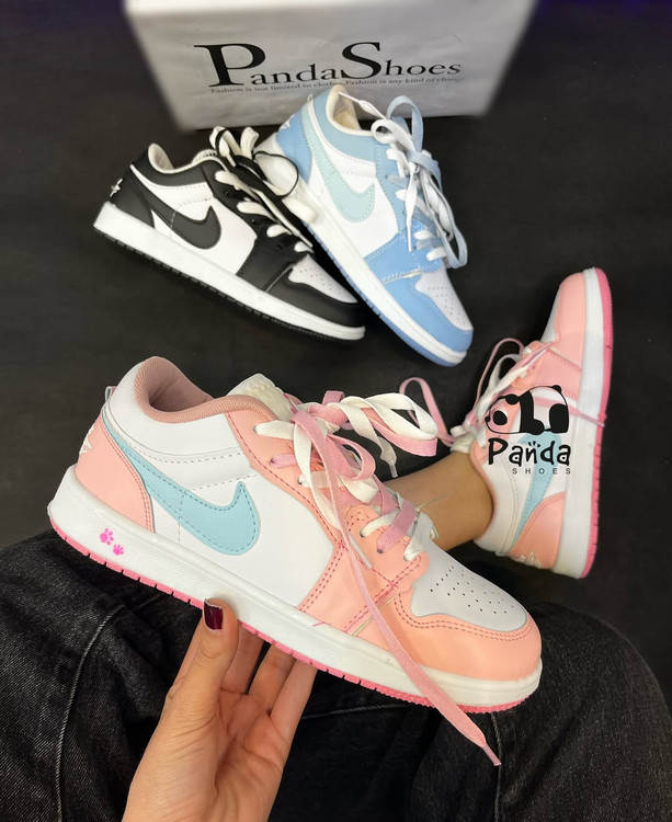 کفش زنانه نایک جردن1 کف دوخت NIKE JORDAN1 WOMEN