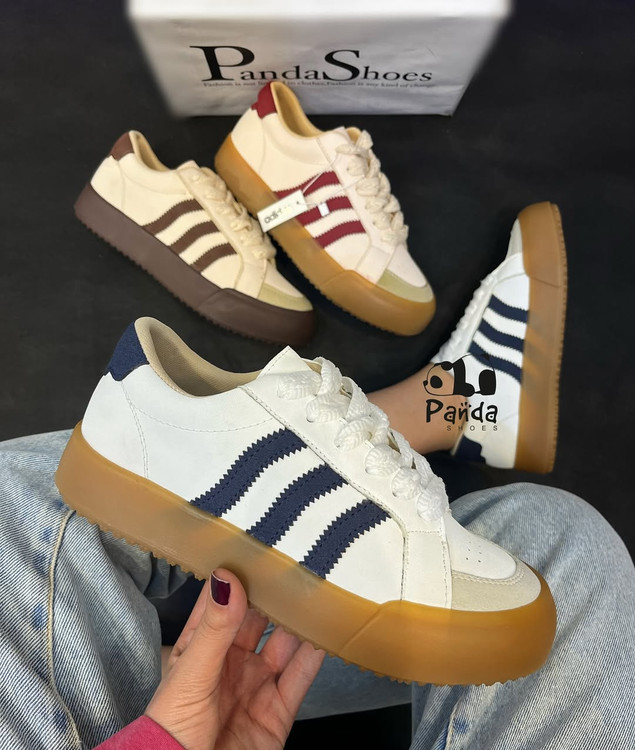 کفش زنانه ونس آدیداس زیره پی وی سی مواد نو VANS WOMEN