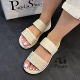کفش زنانه مدل صندل کنفی پشت کش زیره پی یو SANDAL WOMEN کد 106