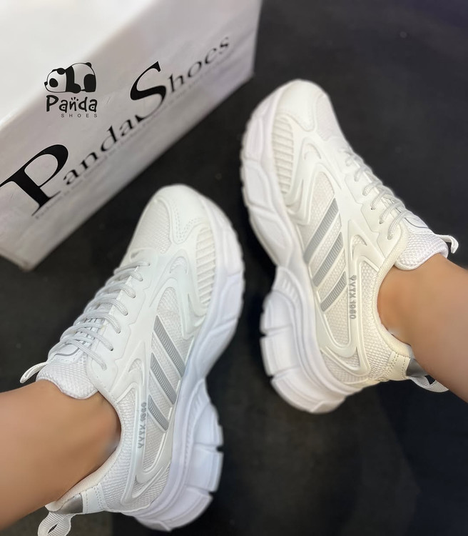 کفش زنانه ادیداس سه خط زیره پی یو women shoes کد 129