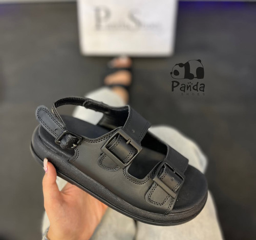 صندل زنانه دو سگک زیره پی یو sandal shoes کد 131
