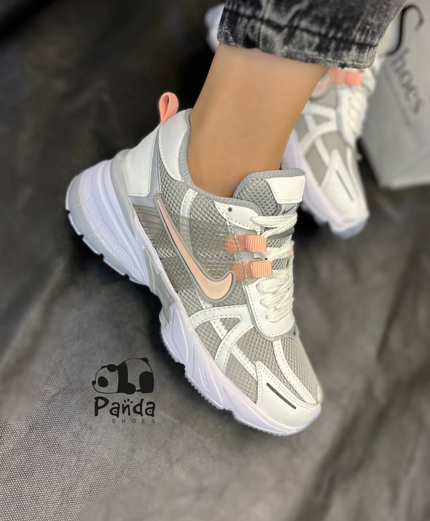 کفش زنانه نایک V2K زیره پی یو کف دوخت همراه با کفی طبی NIKE WOMEN کد 146