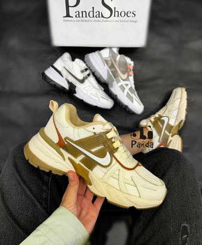 کفش زنانه نایک V2K زیره پی یو کف دوخت همراه با کفی طبی NIKE WOMEN کد  146