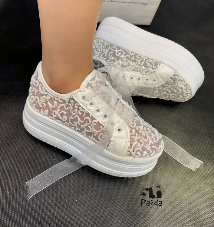 کفش زنانه عروس زیره پی یو women shoes کد 154