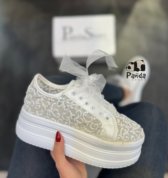 کفش زنانه عروس زیره پی یو women shoes کد 154