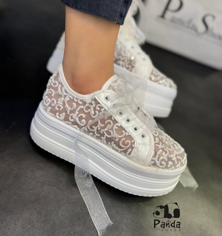 کفش زنانه عروس زیره پی یو women shoes کد 154