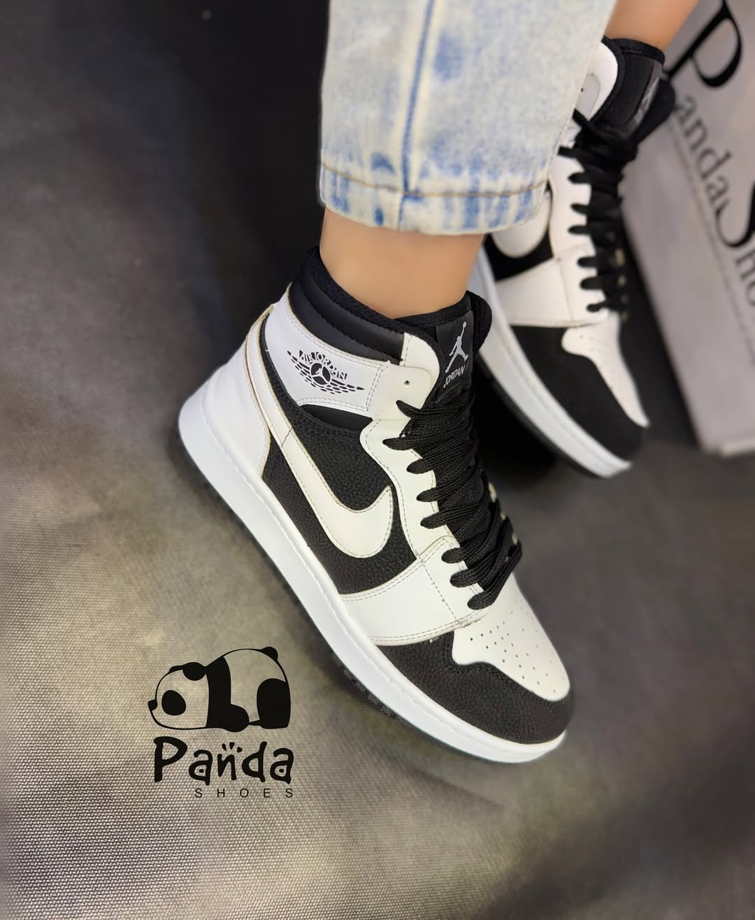 کفش زنانه جردن ساقدار کفه طبی دوردوخت SPORT SHOES کد 156