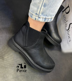 کفش  زنانه نیمبوت بغل کش زیره پی یو women shoes کد157