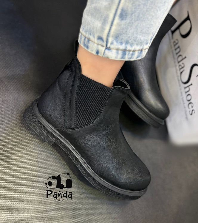 کفش زنانه نیمبوت بغل کش زیره پی یو women shoes کد157