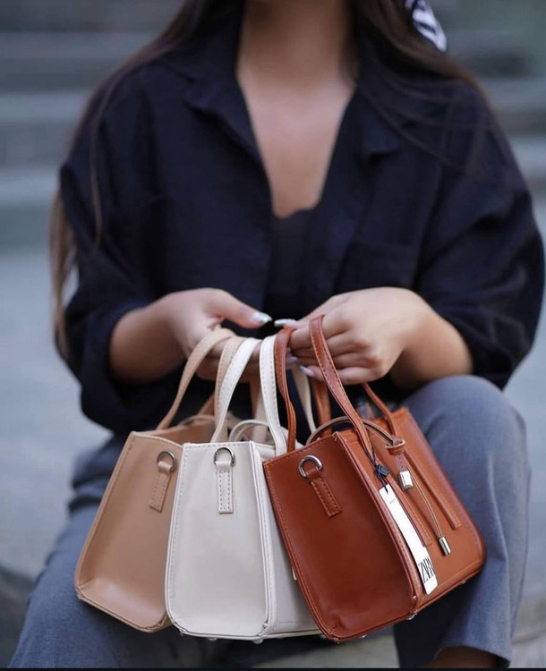 کیف زنانه باکسی مدل آویزدار bag women