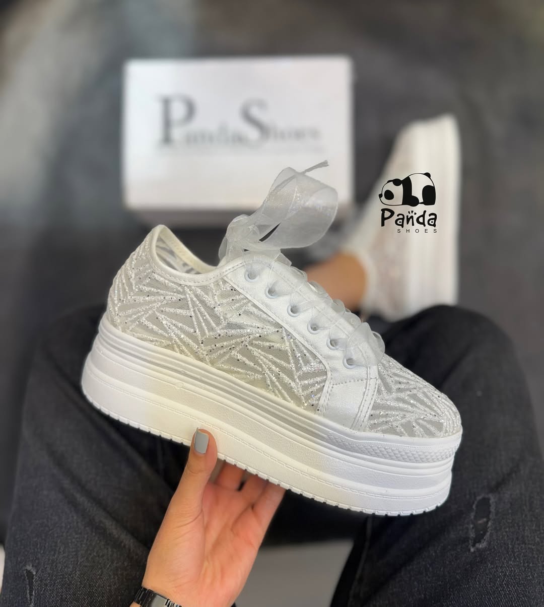کفش  زنانه گیپور لژدار  زیره پی یو WOMEN SHOES کد 163