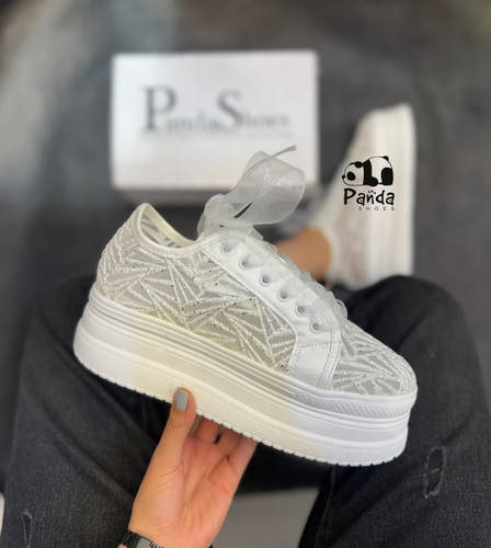 کفش  زنانه گیپور لژدار  زیره پی یو WOMEN SHOES کد 163