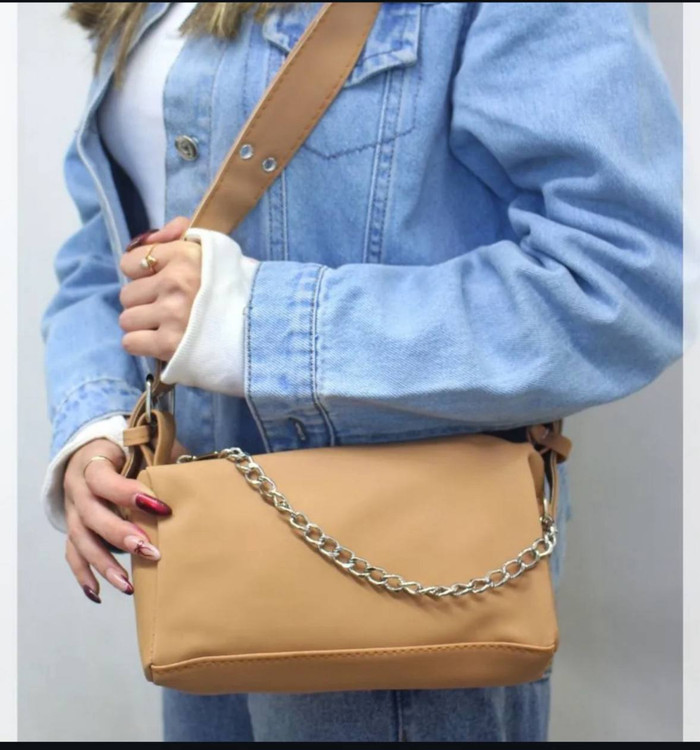 کیف زنانه دو بند طرح شل women bag