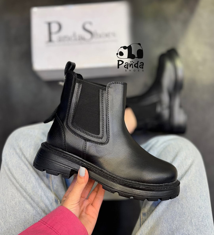 کفش زنانه نیمبوت بغل کش چلسی زیره پی یو women shoes کد 166