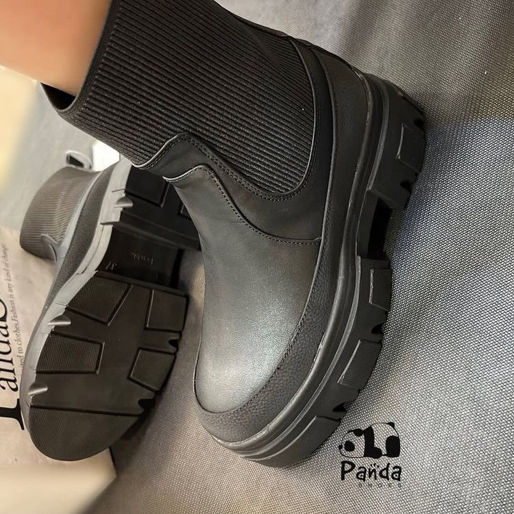 کفش زنانه بوت بغل کش کبریتی زیره پی یو WOMEN SHOES کد 172