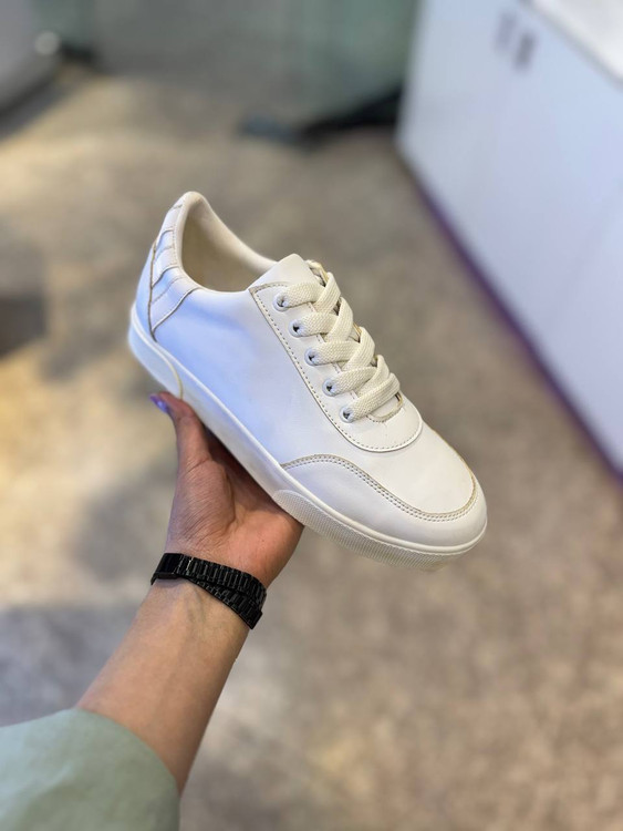 کفش زنانه ونس ساده دو خط زیره pvc سبک WOMEN SHOES