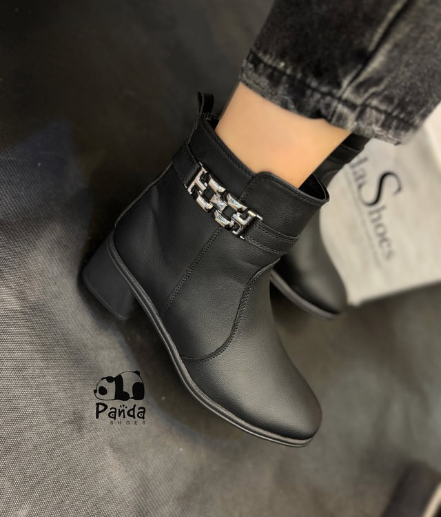 کفش زنانه نیمبوت پاشنه دار زیره پی یو women shoes کد 174