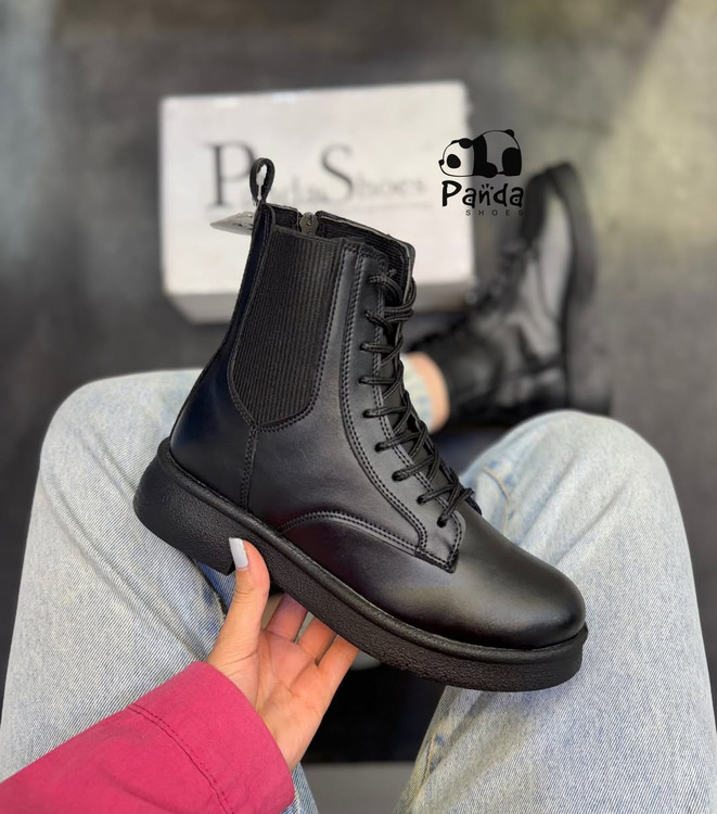 کفش زنانه بوت بغل کش پاریس زیره پی یو women shoes کد 176