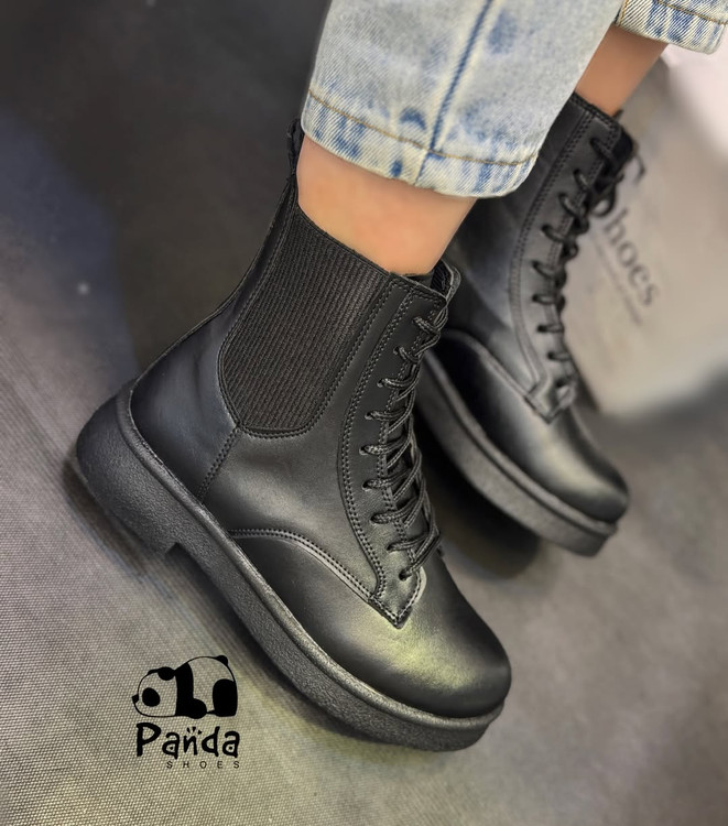 کفش زنانه بوت بغل کش پاریس زیره پی یو women shoes کد 176