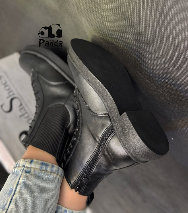 کفش زنانه بوت بغل کش پاریس زیره پی یو women shoes کد 176