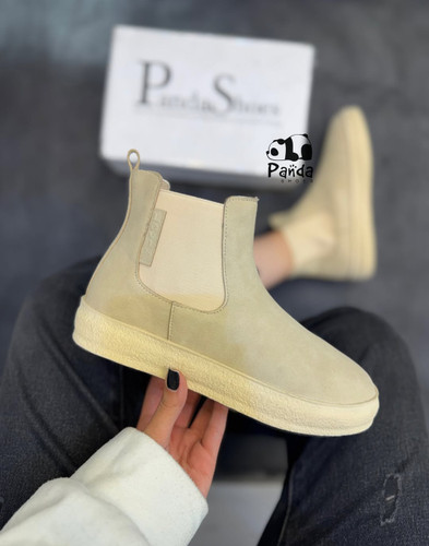 کفش زنانه بوت بغل کش زیره پی یو women shoes کد 178