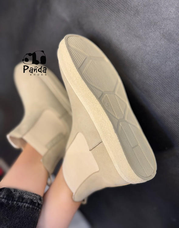 کفش زنانه بوت بغل کش زیره پی یو women shoes کد 178