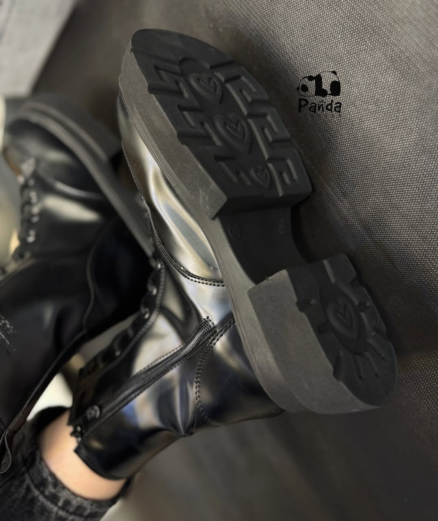 بوت زنانه طرح لوفر ساق بلند زیره پی یو BOOTSWOMEN کد 183