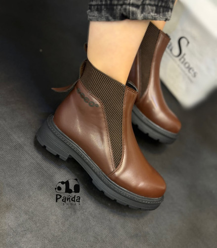 بوت زنانه بغل کش اکو زیره پی یو WOMEN SHOES کد 184