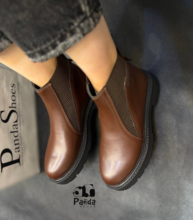 بوت زنانه بغل کش اکو زیره پی یو WOMEN SHOES کد 184