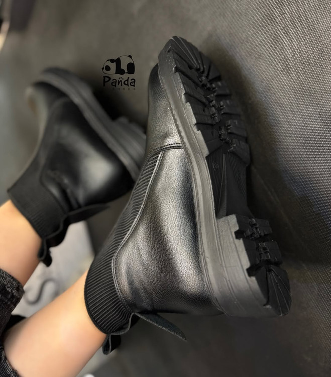 بوت زنانه بغل کش اکو زیره پی یو WOMEN SHOES کد 184