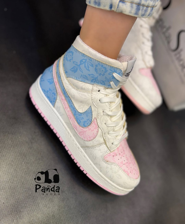 کفش زنانه دونایکی ساقدار دور دوخت sport shoes کد 190