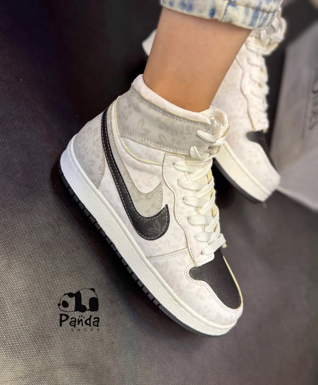 کفش زنانه دونایکی ساقدار دور دوخت sport shoes کد 190