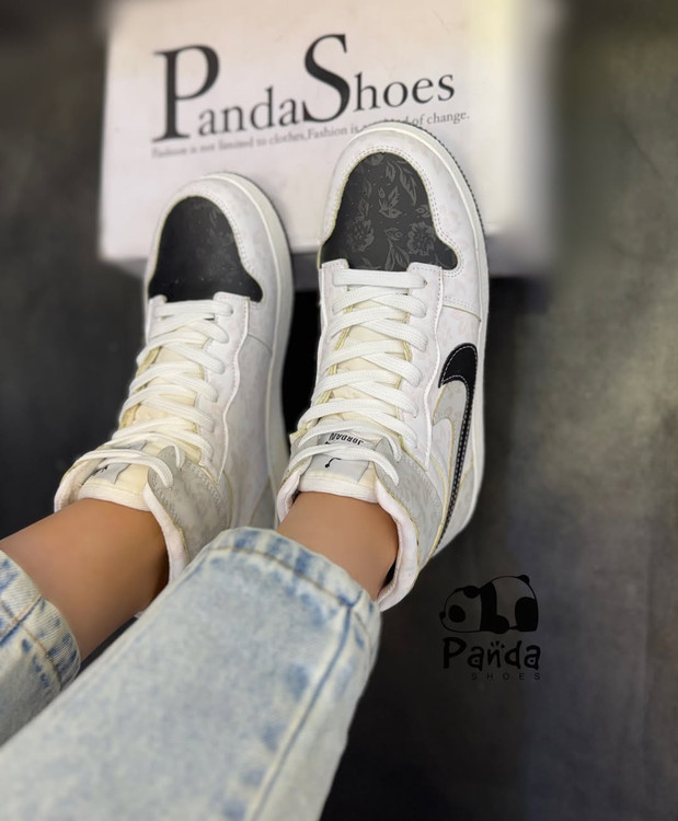 کفش زنانه دونایکی ساقدار دور دوخت sport shoes کد 190