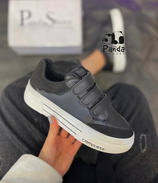 کفش زنانه سه چسب چرم زیره PU سبک VANS SHOES