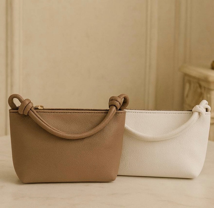 کیف دستی زنانه مینیمال مدل گرهای