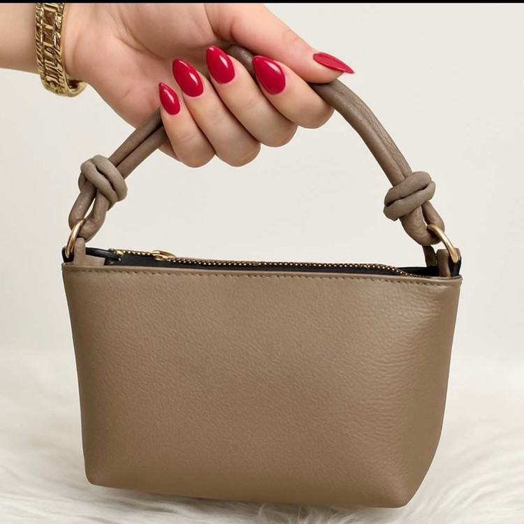 کیف دستی زنانه مینیمال مدل گرهای