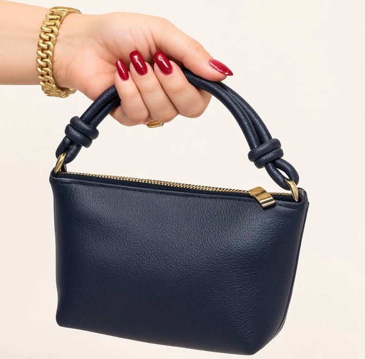 کیف دستی زنانه مینیمال مدل گرهای