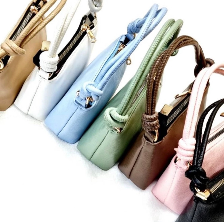 کیف دستی زنانه مینیمال مدل گرهای