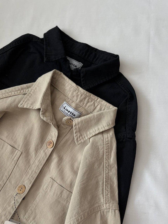 شومیز لنین کتان دکمه چوبی زنانه | مدل آزاد خنک با رنگبندی متنوع